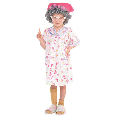 Little Old Lady Costume-M(8-10)