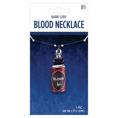 Dark Side Blood Necklace, 28"