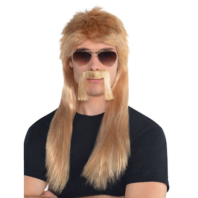 Blonde 18 Wheeler Wig Kit