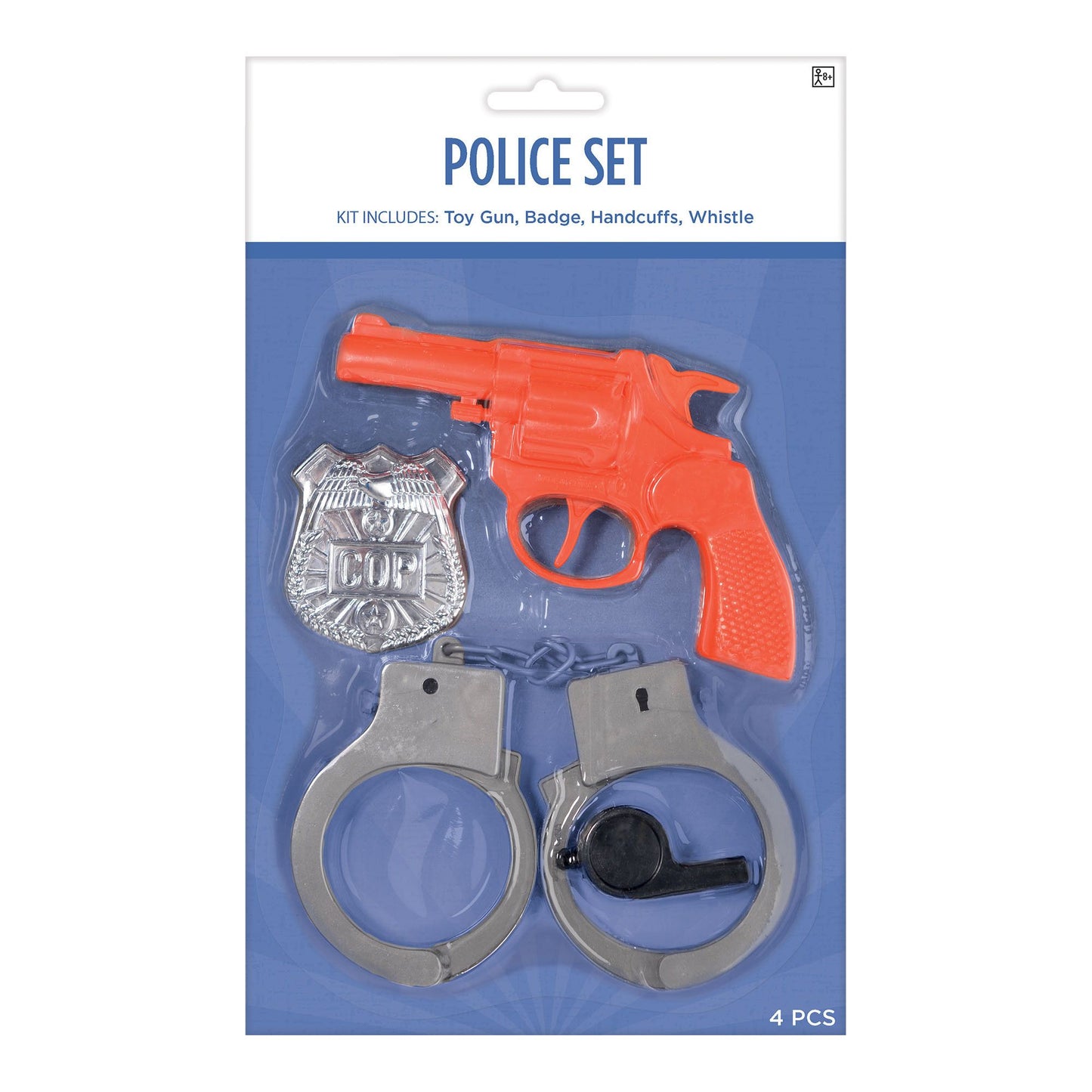 Police Toy Kit-4Pcs