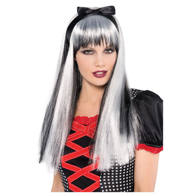 Charmed Wig-Black & White