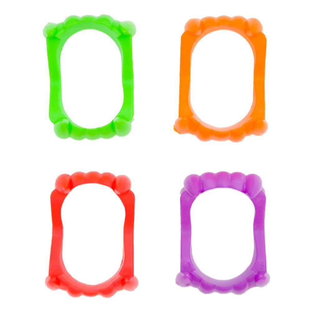 Neon Vampire Teeth - 12Ct