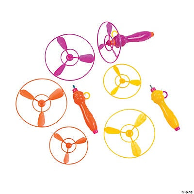 Plastic Mini Flying Disk Set