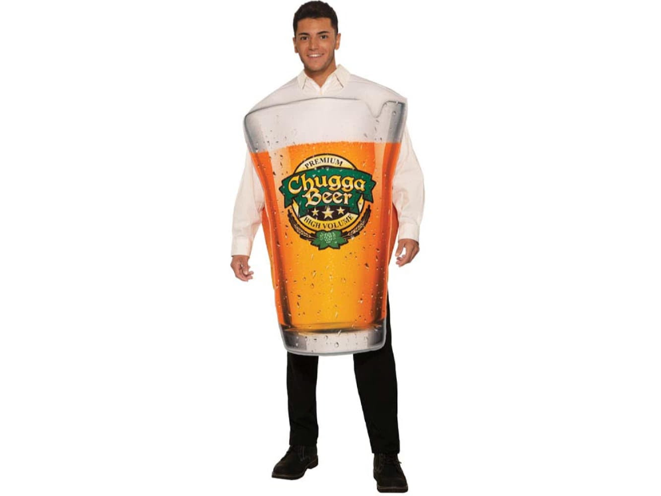 Adult Glass Of Beer Tunic Costume-Onesize