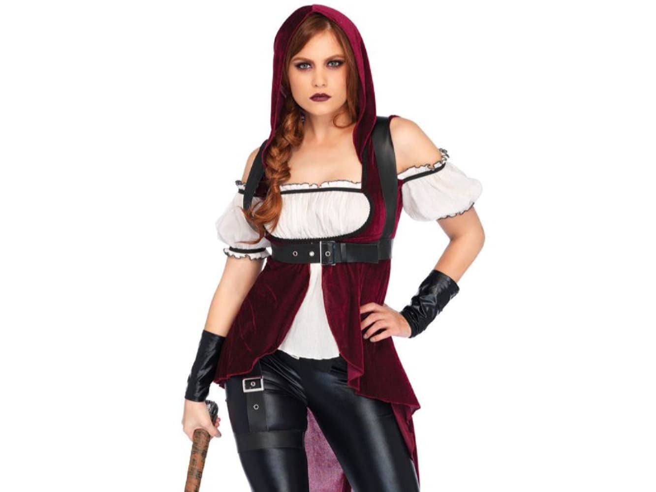 Rebel Red Huntress Costume-Medium