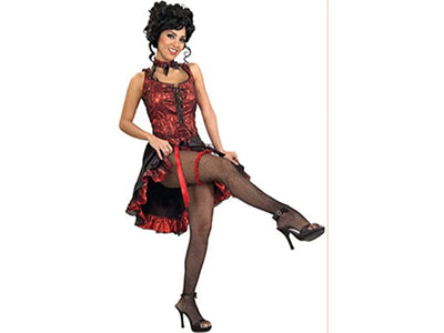 Cancan Dancer Costume-Xsmall/Disc