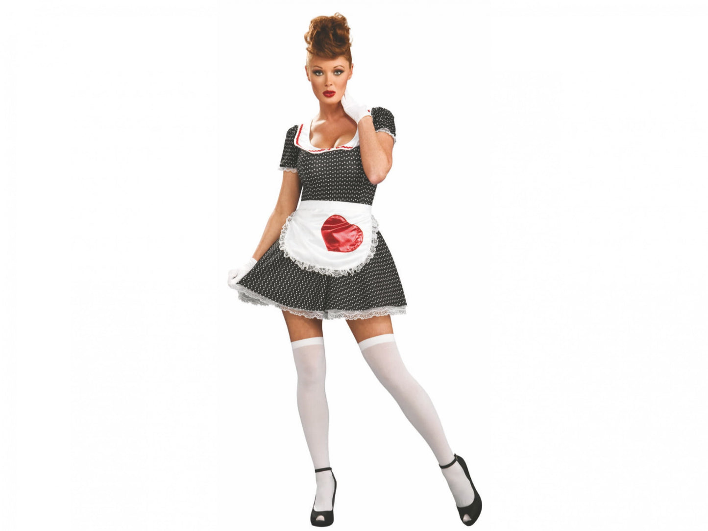 Adult 50Â€™S Housewife Costume-Medium