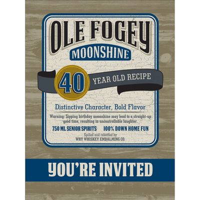 40 Ole Fogey Invitations