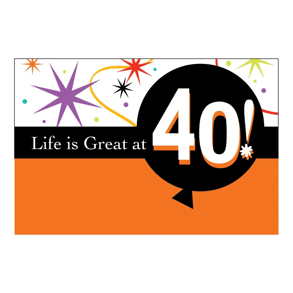 Life Is Great 40 Invites/Disc