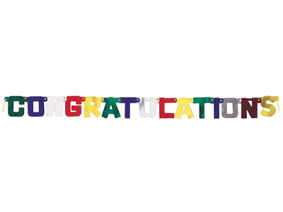 4Ft Congratulations Jointed Banner