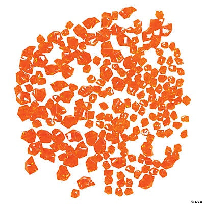 Acrylic Orange Decorating Ice, 8Oz