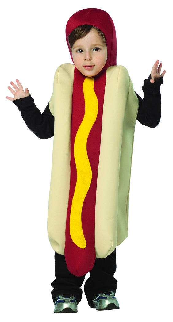 Toddler Hot Dog Costume-(4-6X)