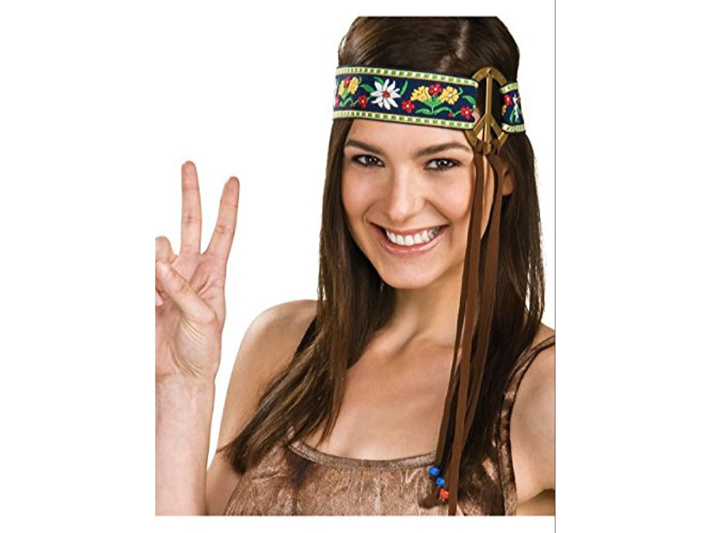 70S Peace Headband