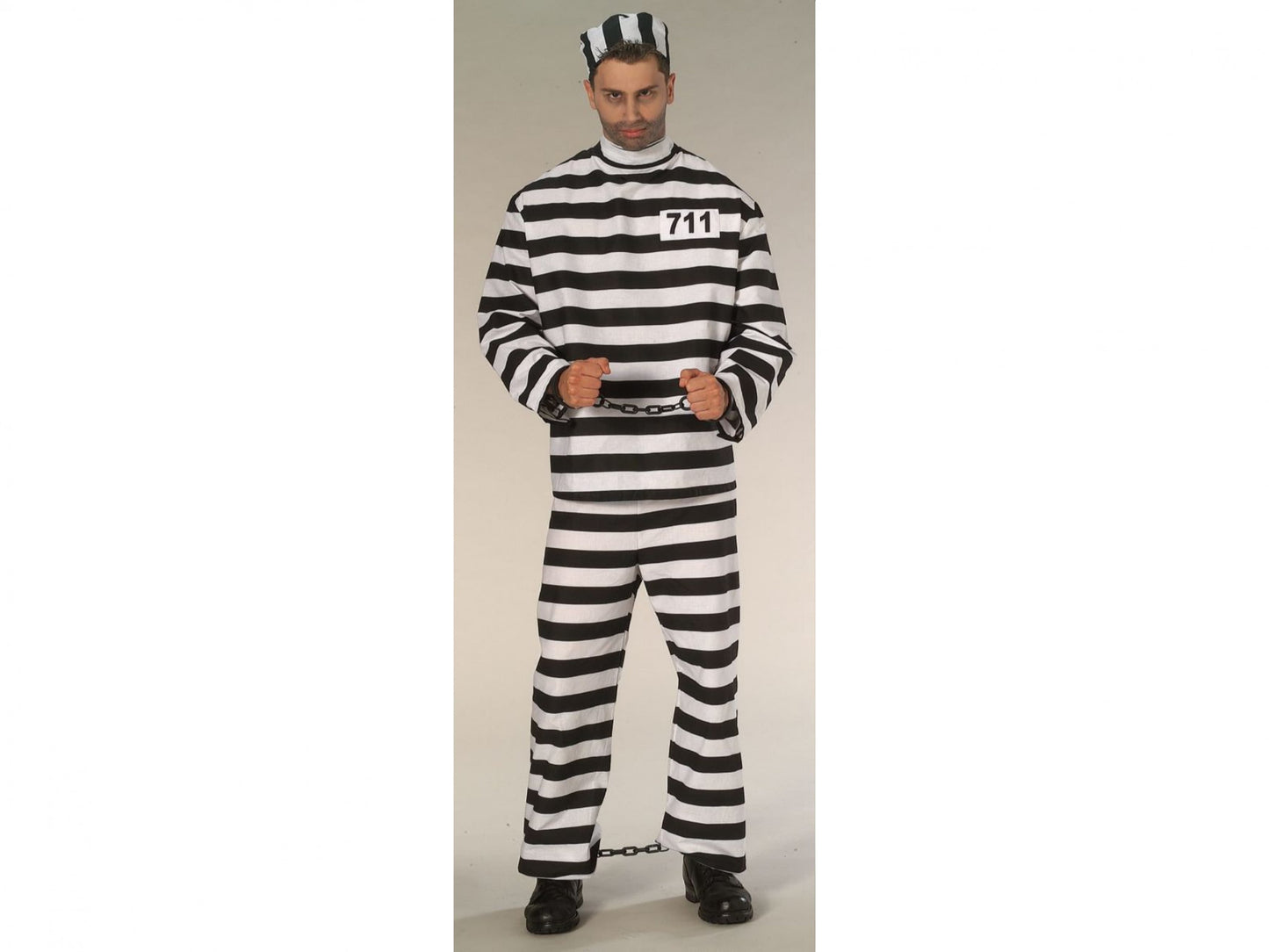 Prisoner Man Adult Costume-Standard