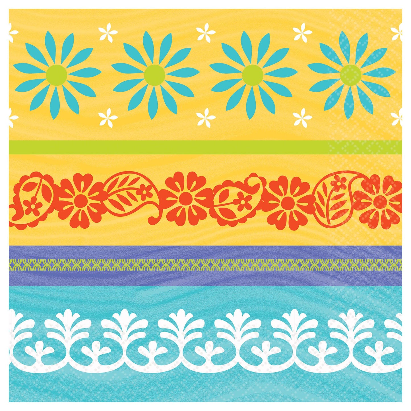 Summer Fiesta Lunch Napkins