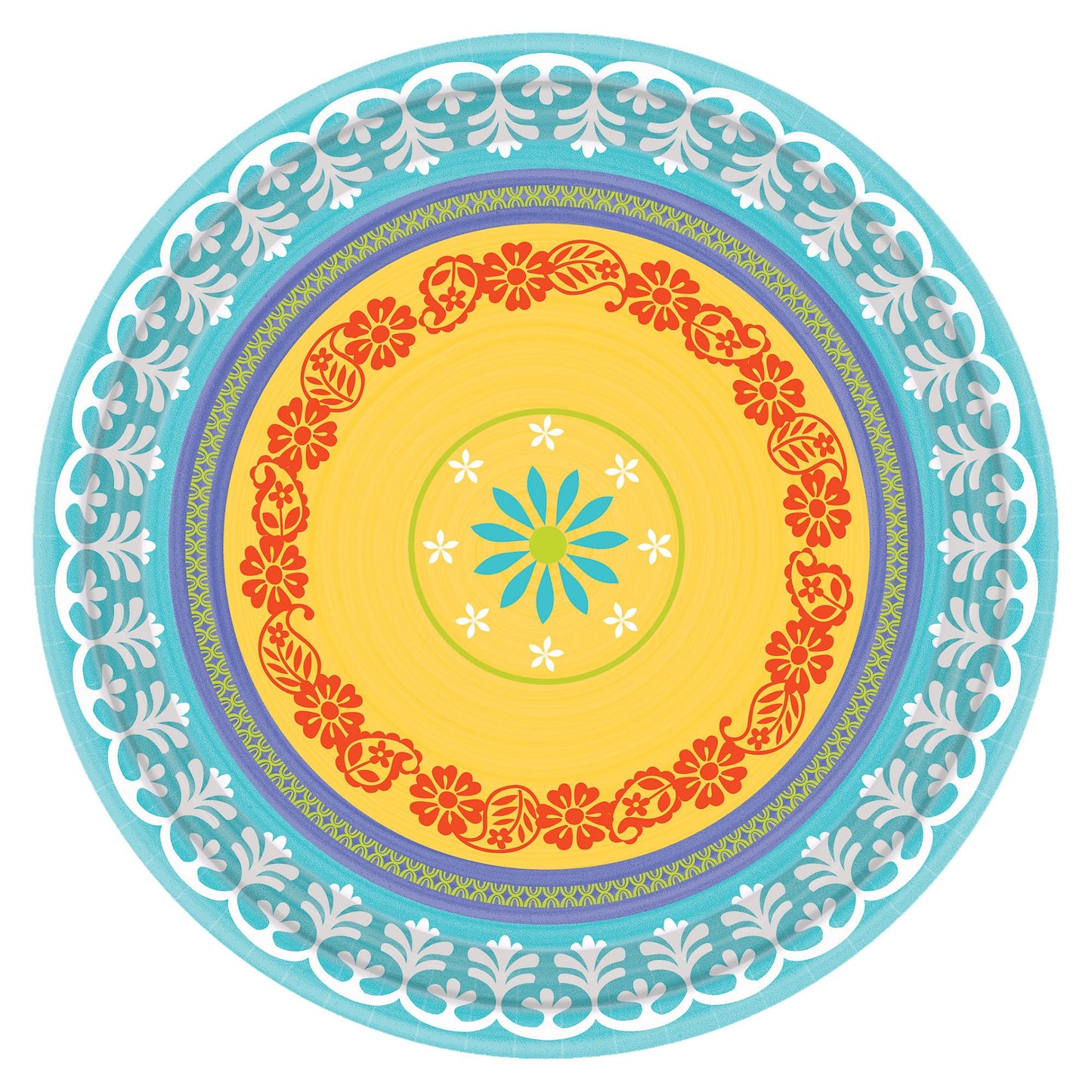 Summer Fiesta 7In Plates