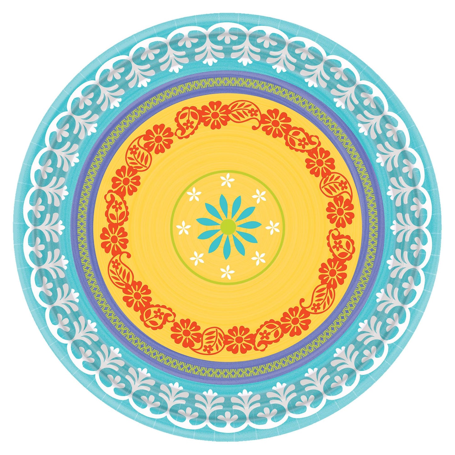 Summer Fiesta 9In Plates