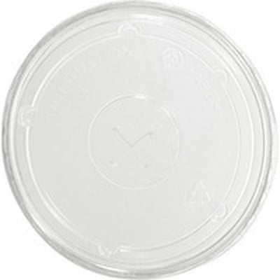 Dart Clear Straw Slot Lids, 100 Ct