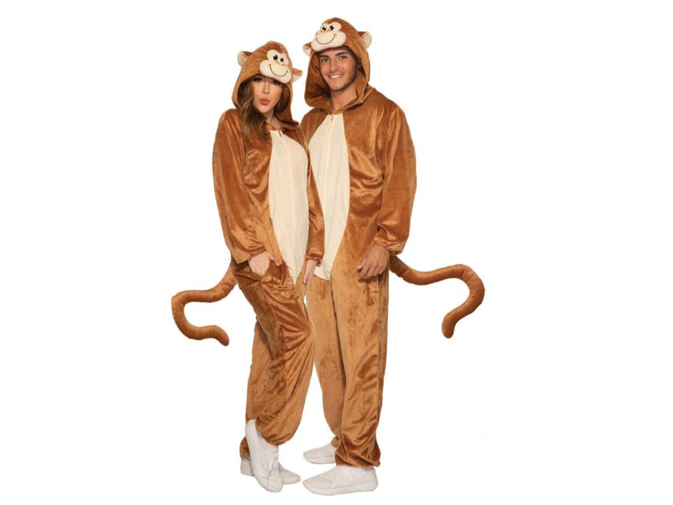 Adult Monkey Jumpsuit Costume (Standard Size)