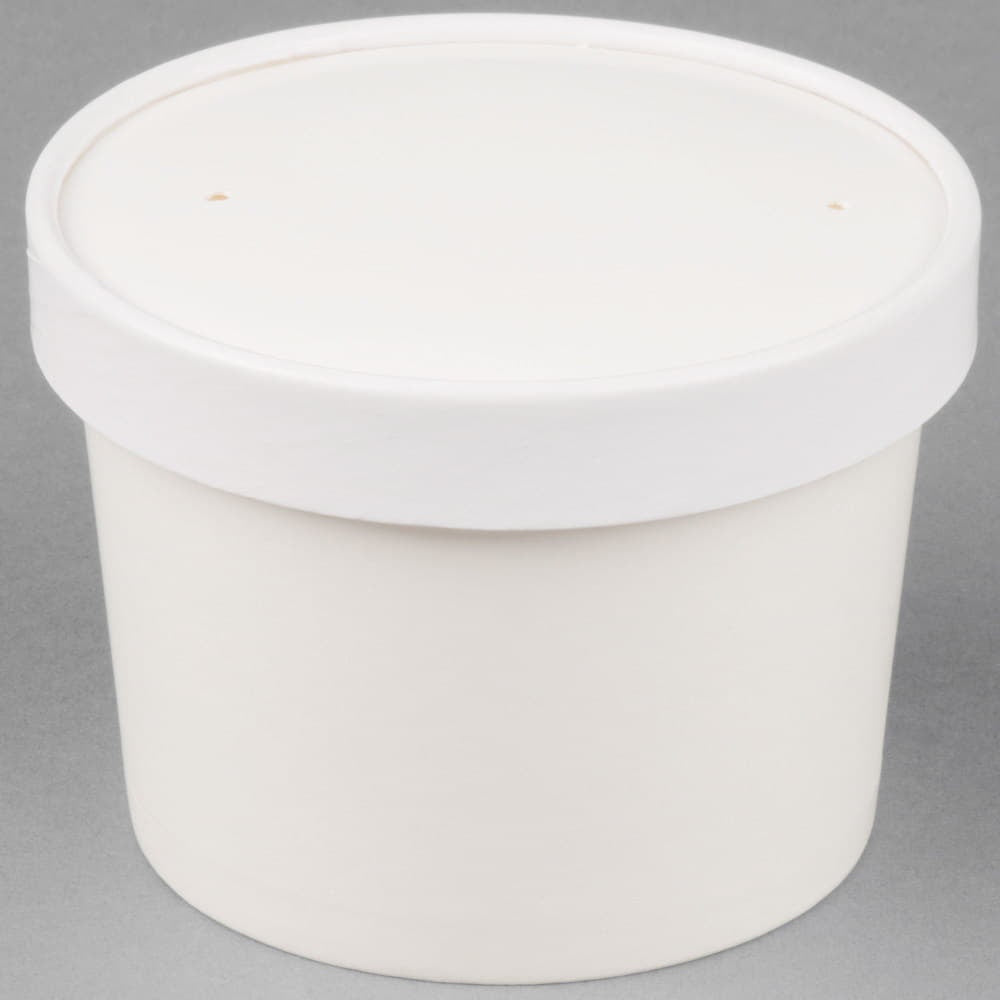 Dart 12 Oz Food Cont White, Lid/Base Combo