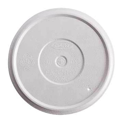 Fibracan Foam Lid 8C - 10C Foam Cont, 50Ct