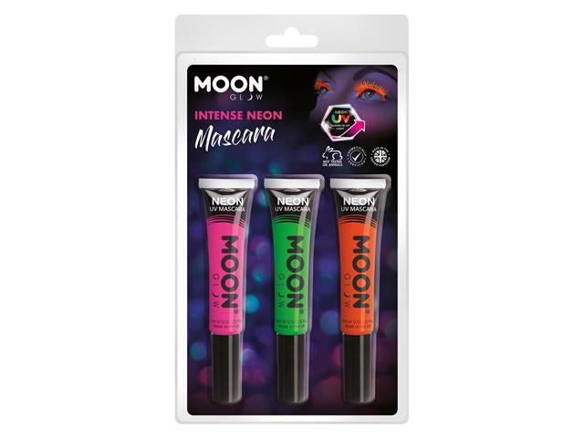 Moon Glow - Intense Neon Maskara, 3/Pk