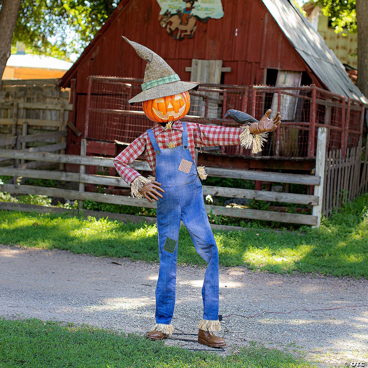 6FT Animated Whimsical Scarecrow