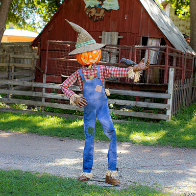 6FT Animated Whimsical Scarecrow