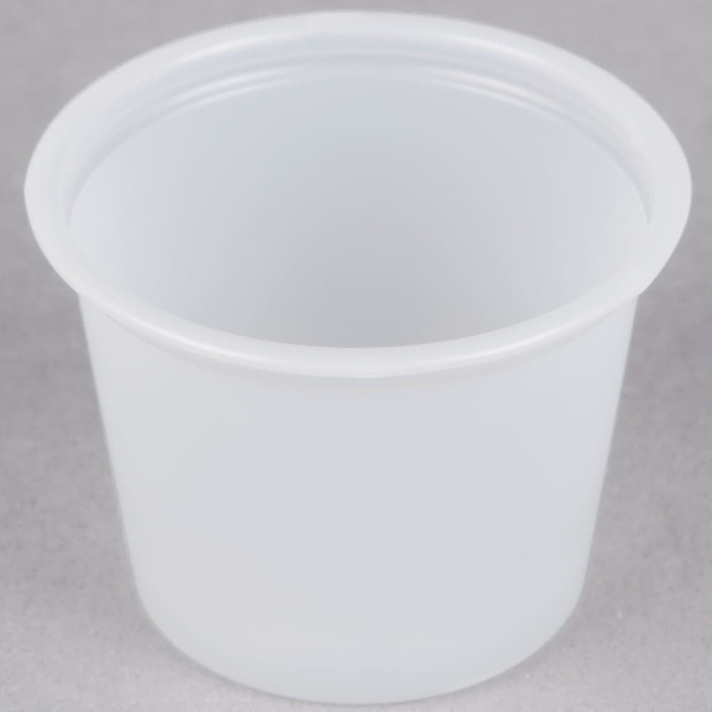 Dart 1oz Plastic Portion Cups, 250 Ct
