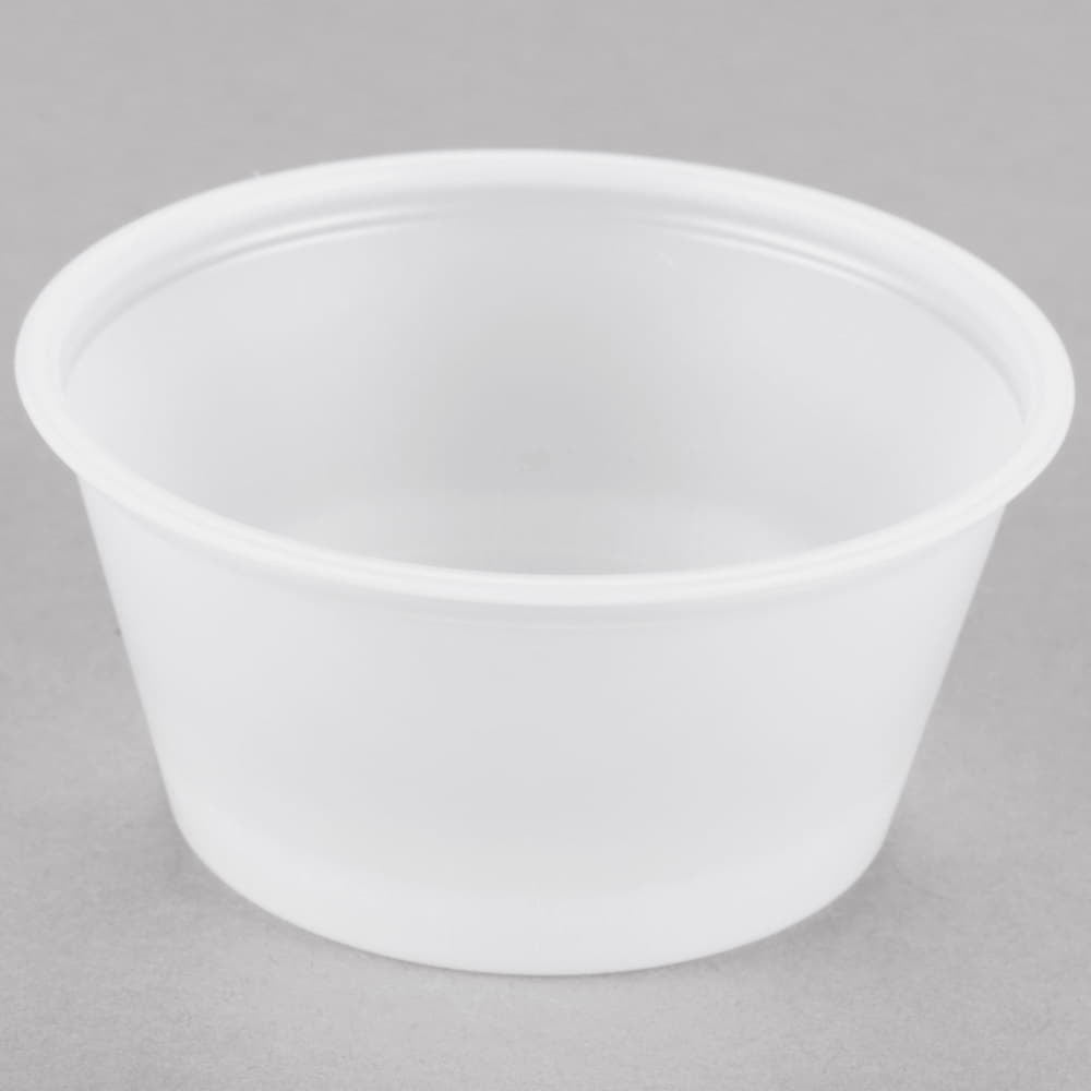 Dart 2oz Plastic Portion Cups, 250 Ct