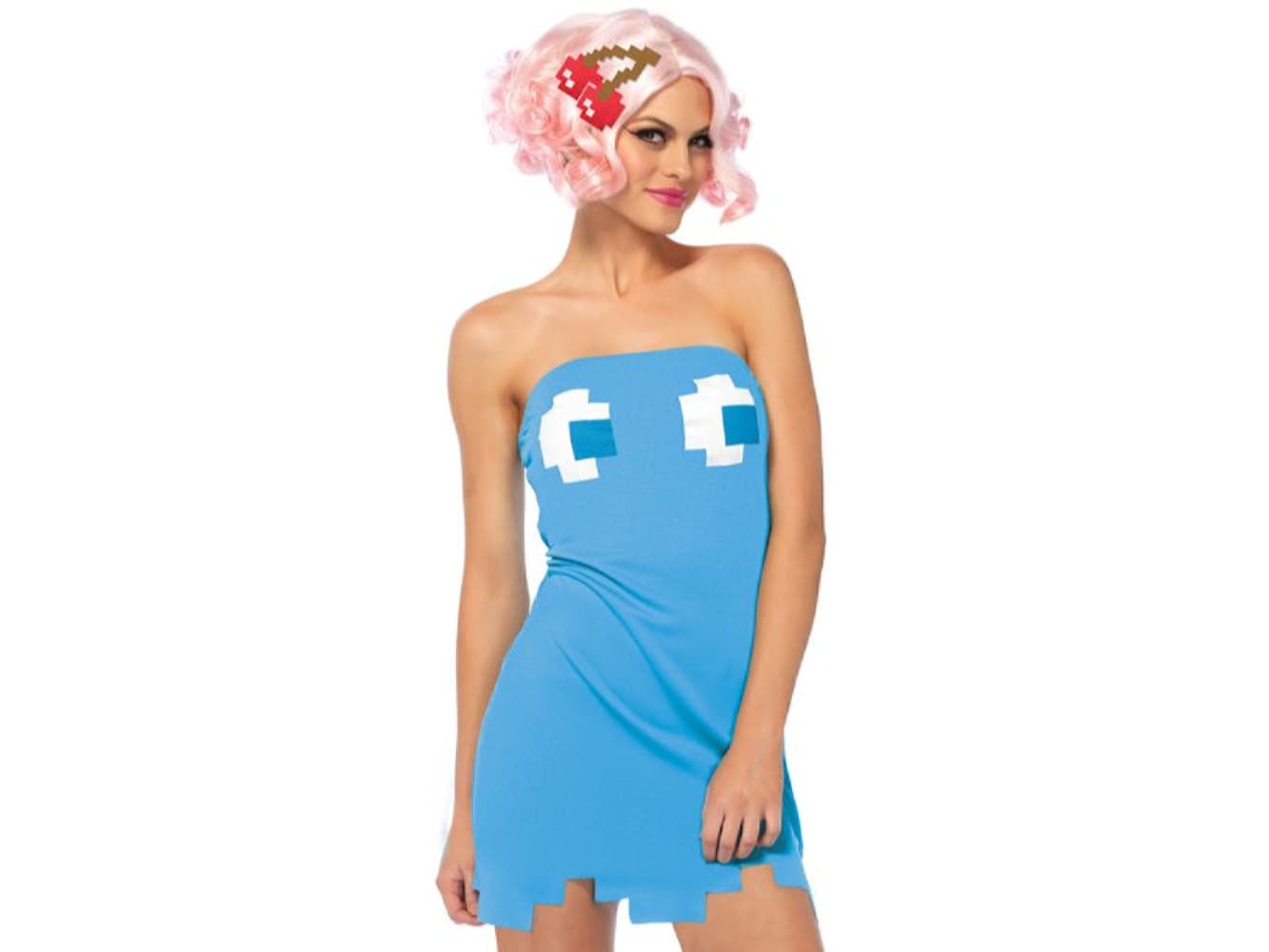 Pac Man Inky Tube Dress-Med/Large