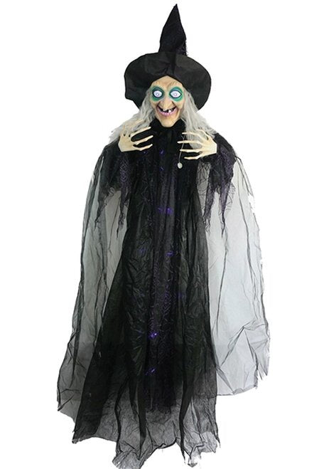 6 Feet Hanging Anamated Witch