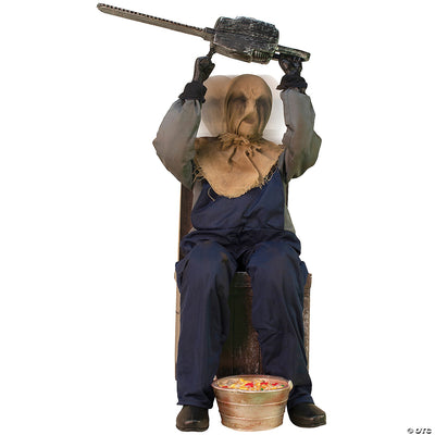 Chain Saw Greeter Animated Prop