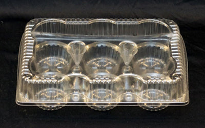 Vespa 6 Muffin / Mini Muffin Plastic Container