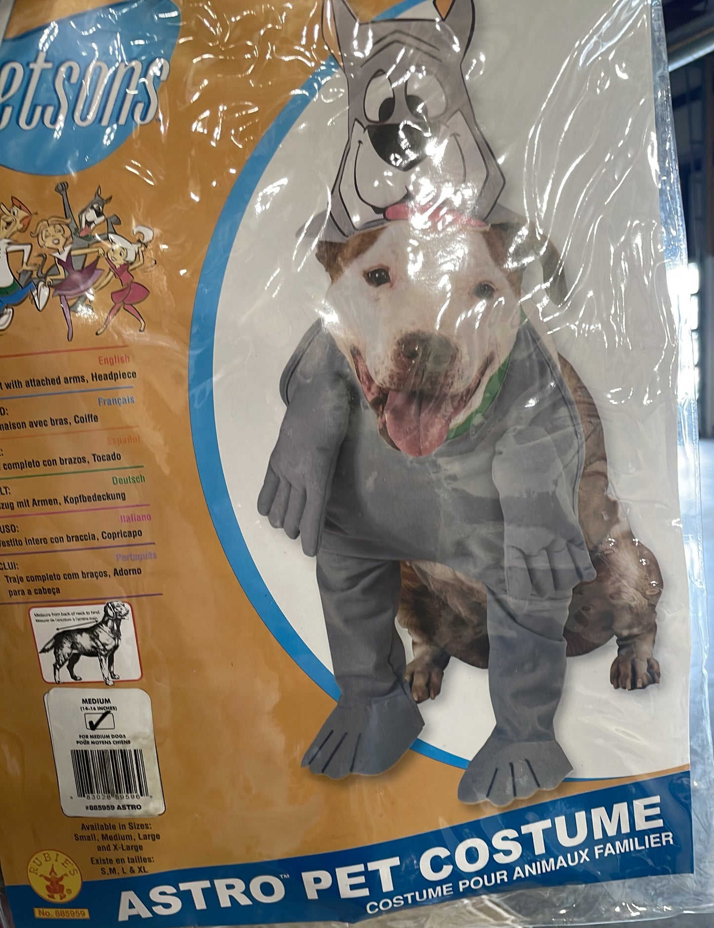 Astro pet costume