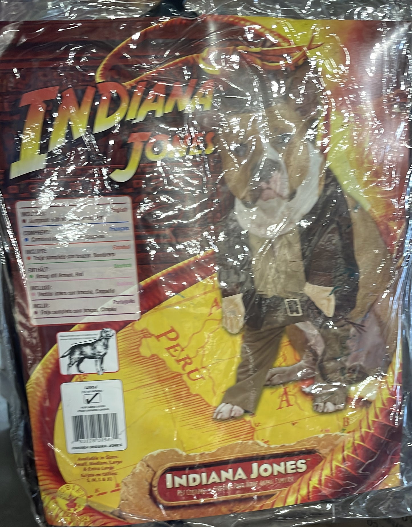 Indiana jones pet costume