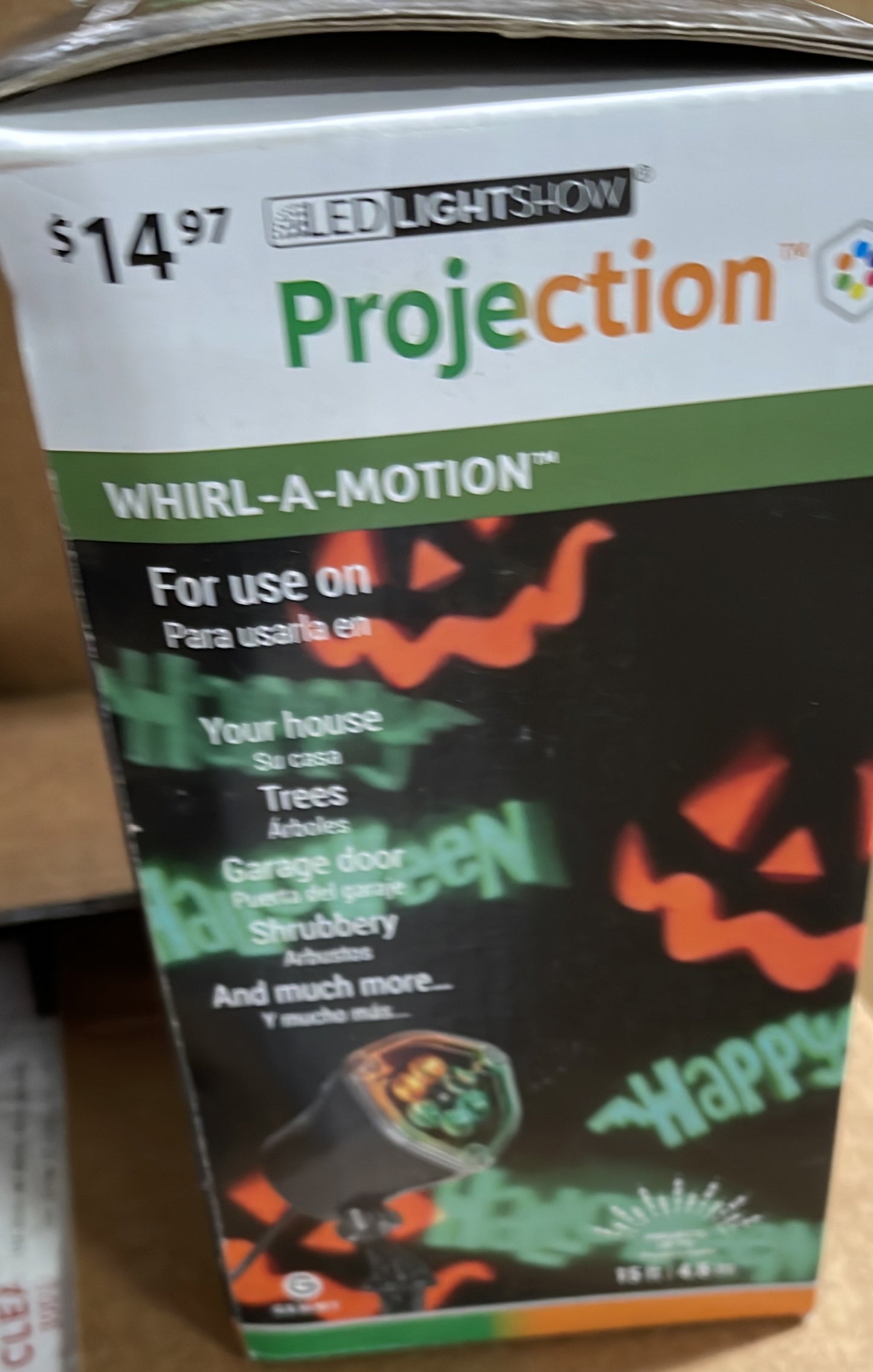 Projection whirl a motion