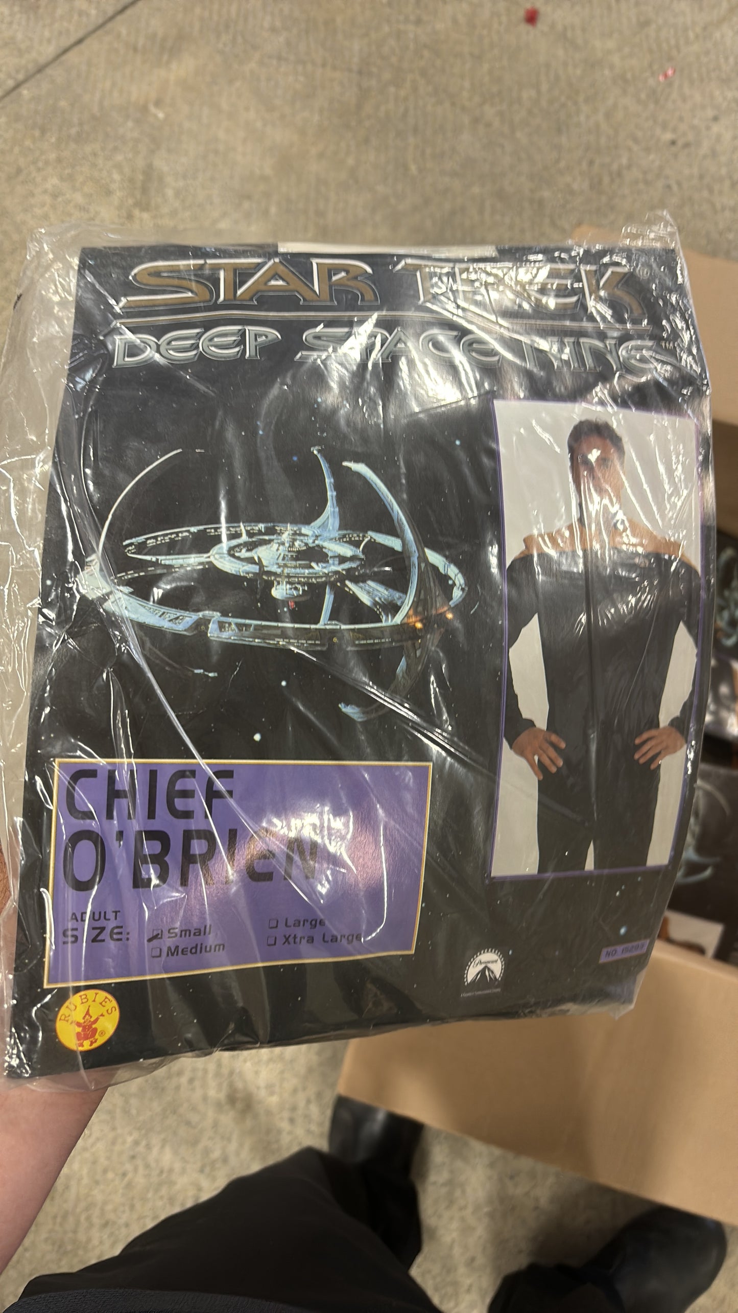 Star Trek chief o’brien (adult small)