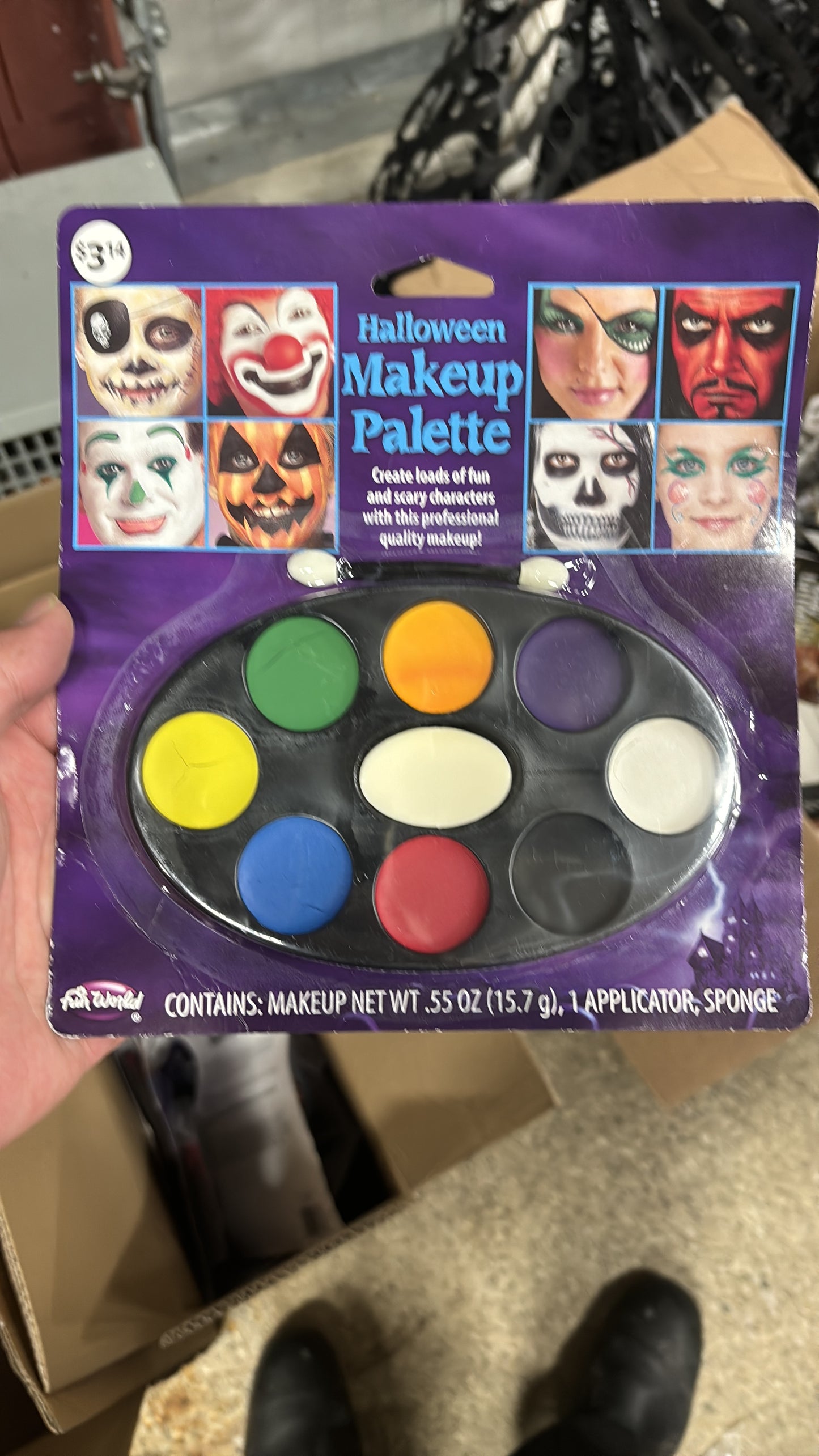 Halloween Makeup Palette