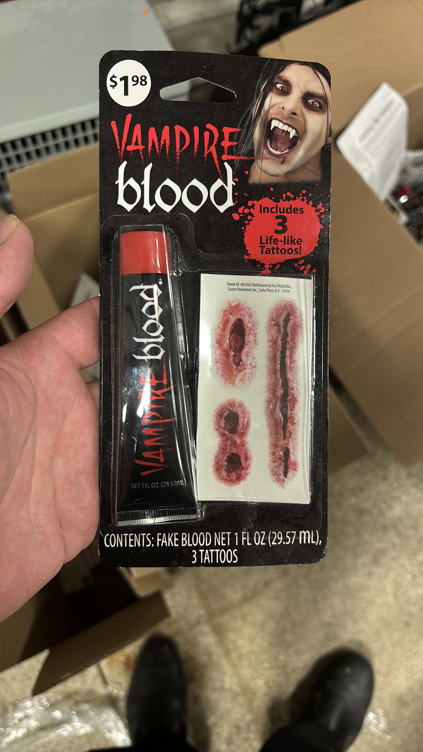 Vampire Blood Makeup