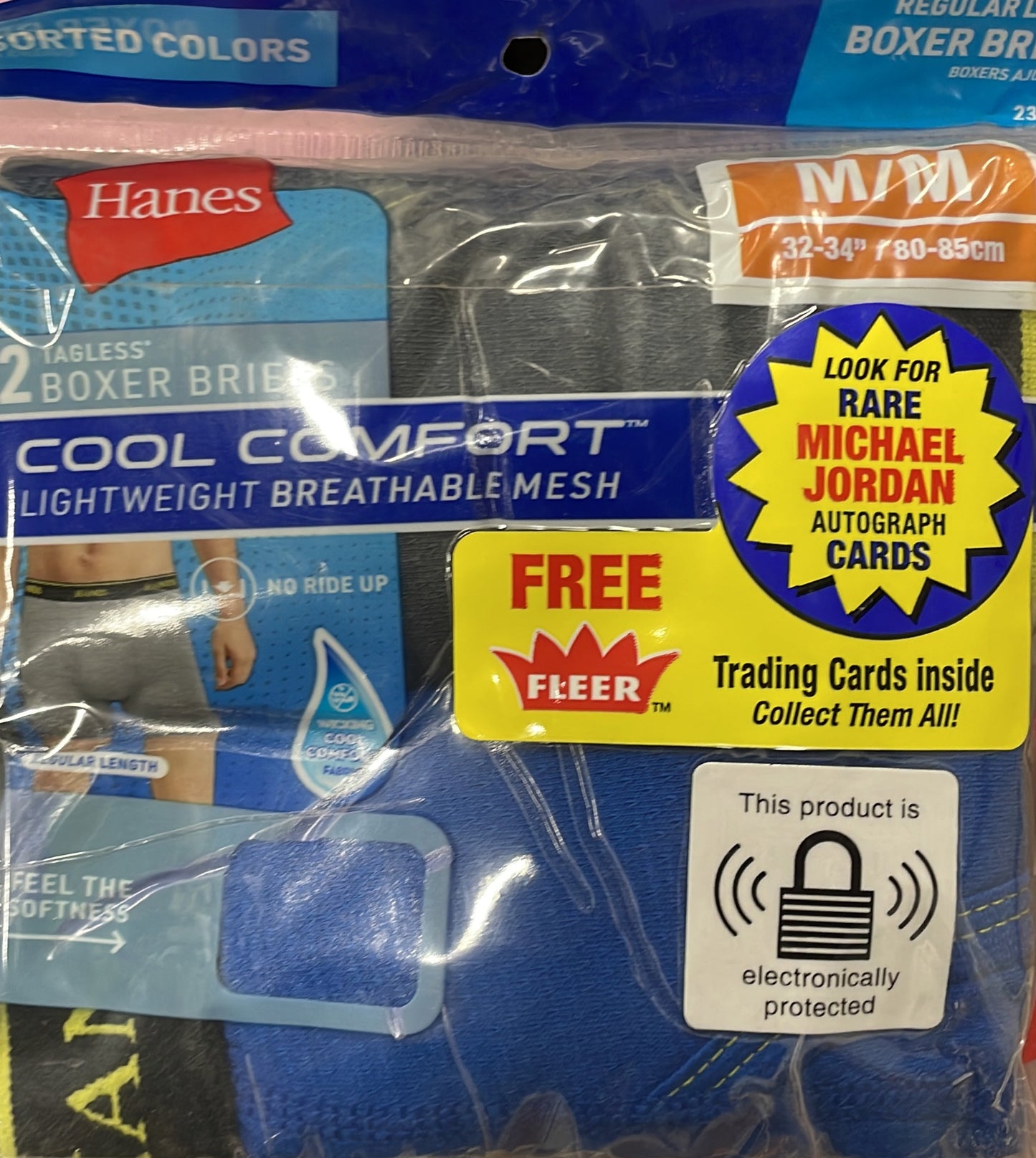 Hanes 2TAGLESS BOXER BRIEFS 6794