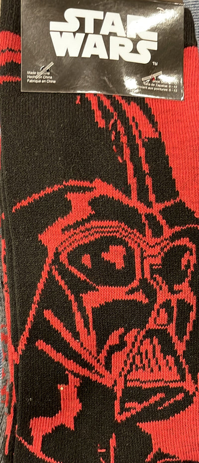 Star Wars Size 6-12 Socks
