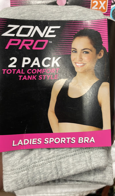ZONE PRO LADIES SPORTS BRA 2X