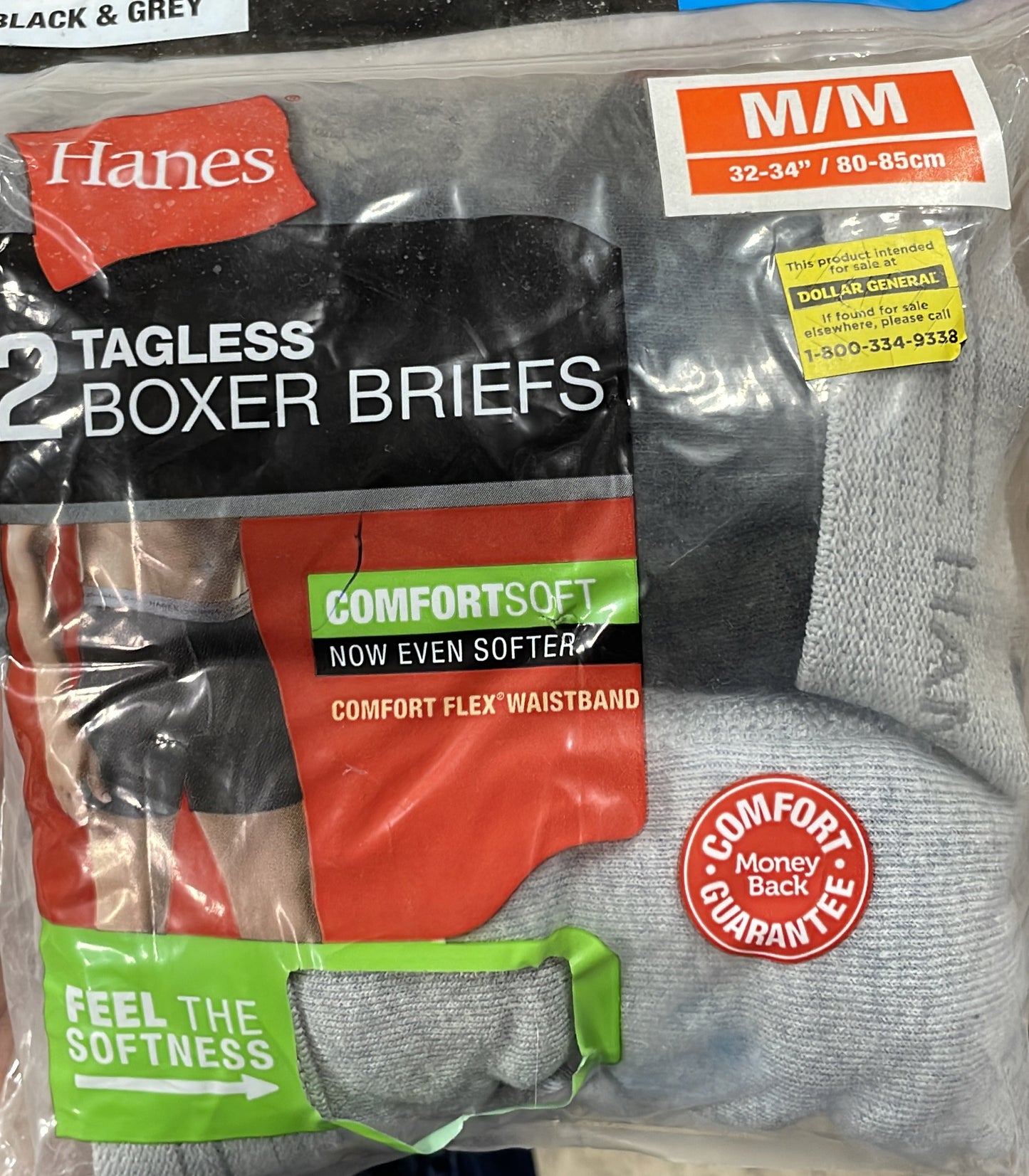 Hanes Tagless Boxer Briefs M/M 25472