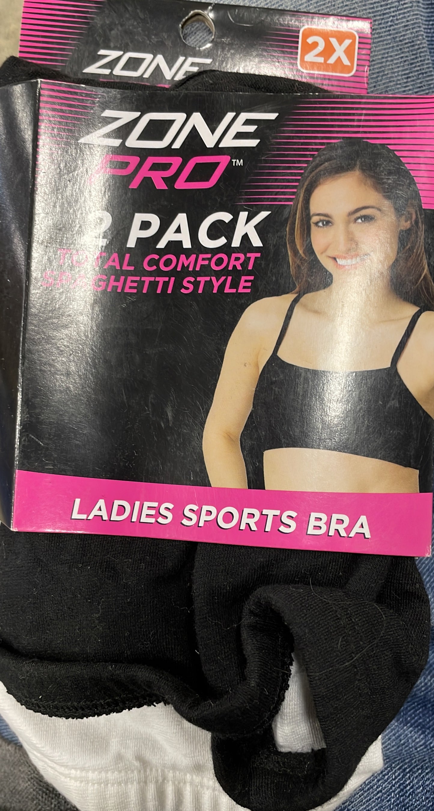 Zone pro Ladies Sports Bra 2X 02135
