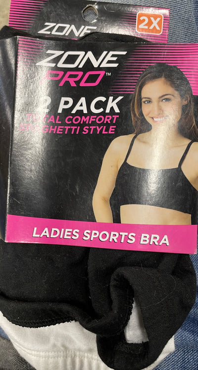 Zone pro Ladies Sports Bra 2X 02135