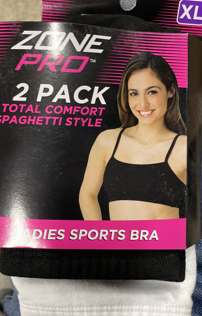 ZONE PRO LADIES SPORTS BRA XL 02197