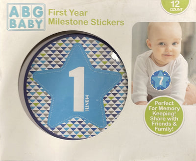 ABG BABY First Year Milestone Stickers