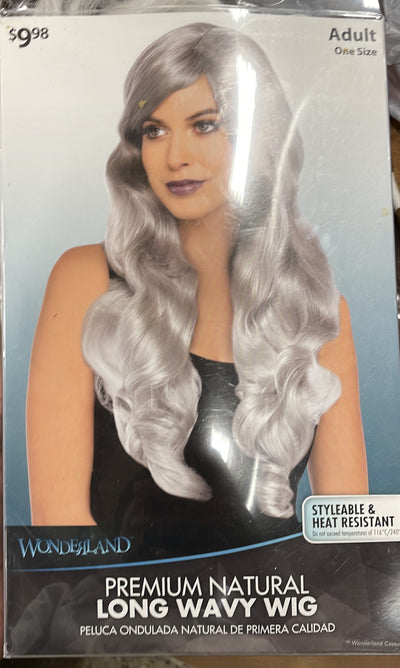 PREMIUM NATURAL LONG WAVY WIG