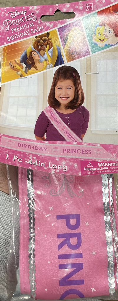 Disney Princess Premium Birthday Sash